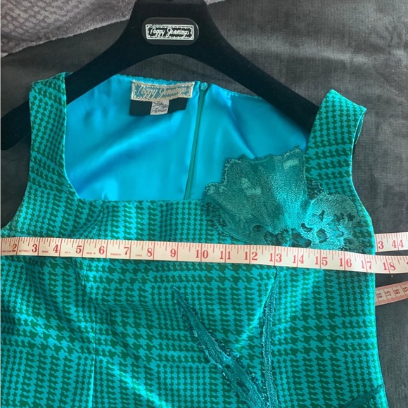 Vintage Peggy Jennings Blazer and Dress Set Aqua Green - Medium - Picture 13 of 16
